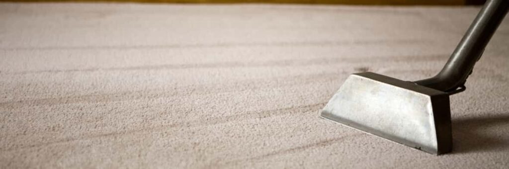 This is a photo of a carpet steam cleaner cleaning a cream carpet works carried out by Ruislip Carpet Cleaning Solutions